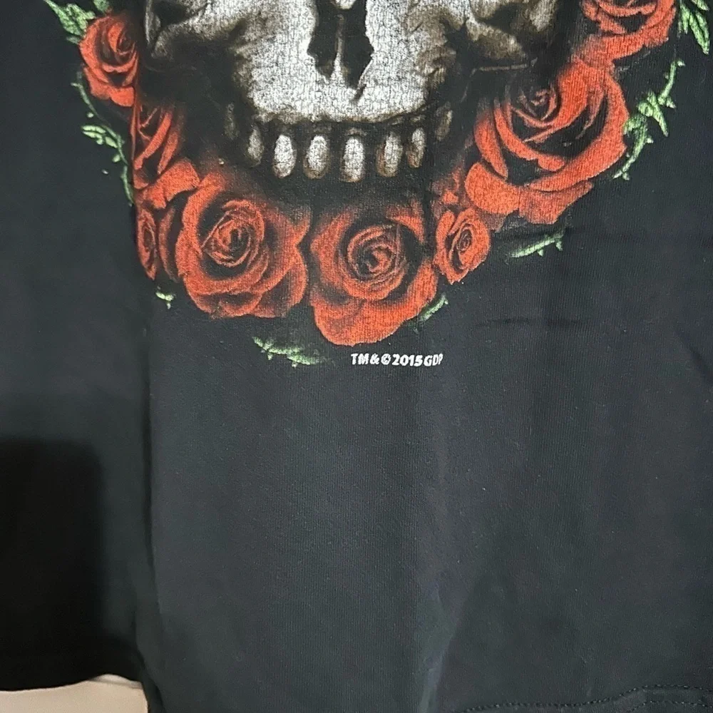 Greatful Dead Black Concert Tee Shirt Sz L - Picture 4 of 5